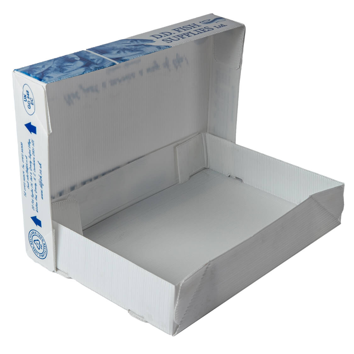 DD Fish Supplies branded CoolSeal box